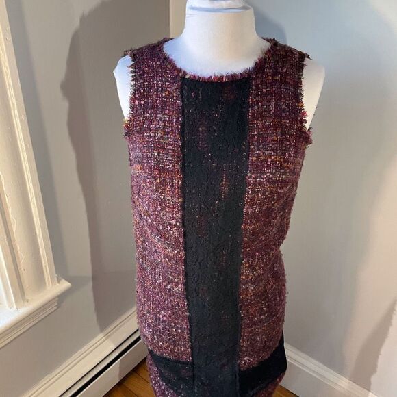 Et Cetera Boucle and Lace Dress, 00- runs bigger! Like a Small. Beautiful - Picture 2 of 10